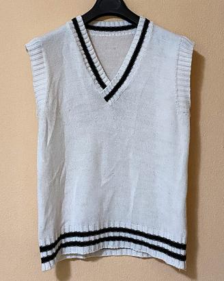 Gilet Maglione Scollo V Casual Made in Italy