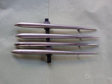 Baffetti fregi anteriori per FIAT 600 d'epoca