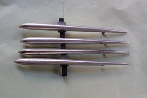 Baffetti fregi anteriori per FIAT 600 d'epoca