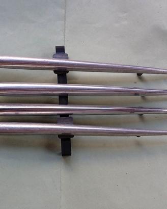 Baffetti fregi anteriori per FIAT 600 d'epoca