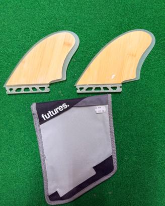 Set pinne surf twin Features Bamboo