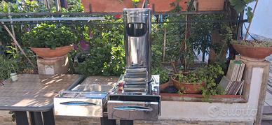 Cassetti in acciaio inox.