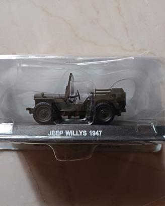 jeep Willys carabinieri 1/43