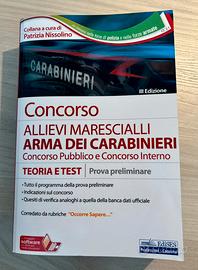 Manuale concorso allievi marescialli Carabinieri