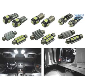 KIT 15 LAMPADE LED INTERNE MERCEDES CLASSE C C204 