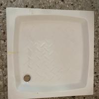 Piatto doccia in ceramica Hera / 80 x 80 x 11 cm