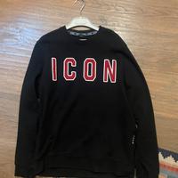 ICON Hoodie Nera – Originale, Felpa Usata