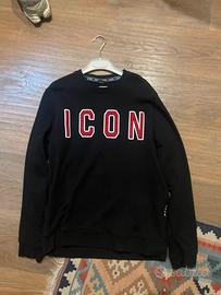 ICON Hoodie Nera – Originale, Felpa Usata