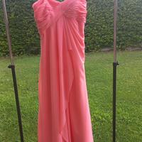 Abito da cerimonia corallo