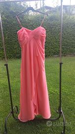 Abito da cerimonia corallo