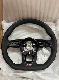 VOLANTE AUDI SLINE TAGLIATO TRAFORATO
