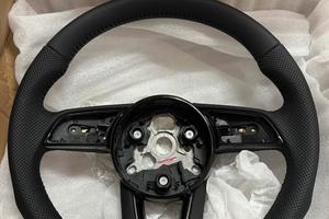 VOLANTE AUDI SLINE TAGLIATO TRAFORATO