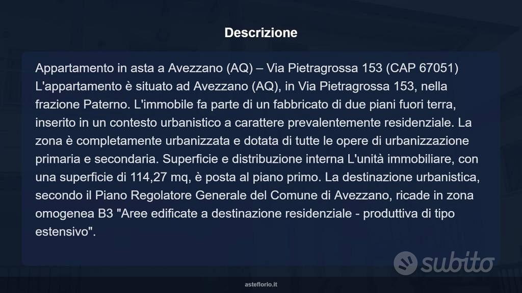 Appartamento – Avezzano, Paterno - Vista 4