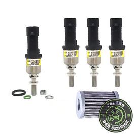 4 INIETTORI BRC GIALLO CON FILETTO – NUOVI