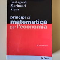 Principi di matematica per l'economia