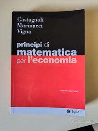 Principi di matematica per l'economia