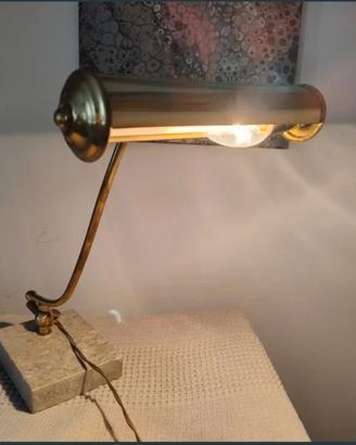 lampada  diplomatica da tavolo anni 50/60