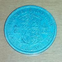 HALFCROWN INGLESE 1937