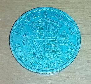 HALFCROWN INGLESE 1937
