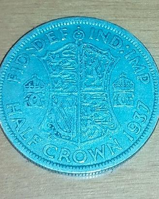 HALFCROWN INGLESE 1937