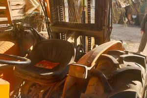 FIAT 550 con muretto Martini e Duranti con attacco