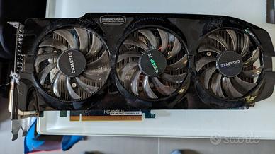 scheda grafica gtx 670 gigabyte 2Gb ram