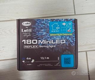 Luci led blu per albero di Natale 