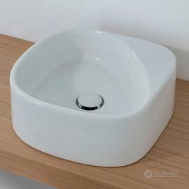 Lavabo ceramica con piletta inclusa