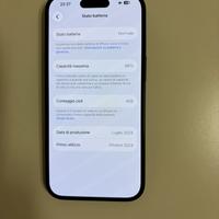 Iphone 15 da 128 Gb nero