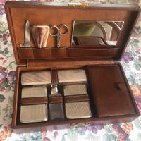 Trousse da viaggio da uomo vintage anni 60