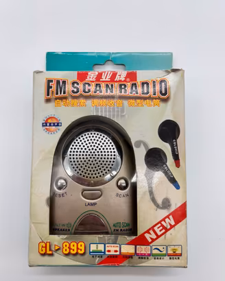 Radio Portatile FM Scan Goldyip GL-899
