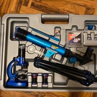 DELUXE SET TELESCOPIO 🔭 & MICROSCOPIO 🔬