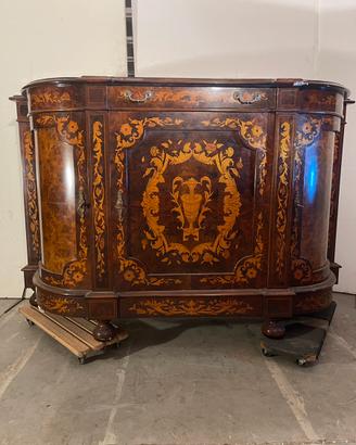 Credenza intarsiata del’900