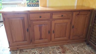 Base credenza in pino