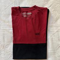Maglietta Vans Rossa e Nera Tg M