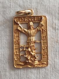Cristo degli Abissi ciondolo Oro