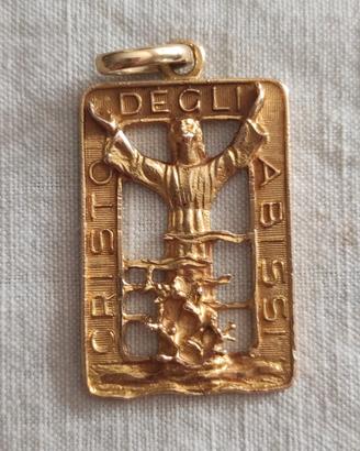 Cristo degli Abissi ciondolo Oro