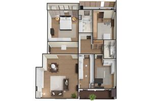 Ampio appartamento quadrilocale arredato