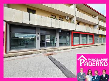 FELETTO - LOCALE VETRINATO con GARAGE DA 100 mq