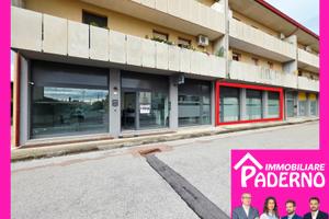 FELETTO - LOCALE VETRINATO con GARAGE DA 100 mq