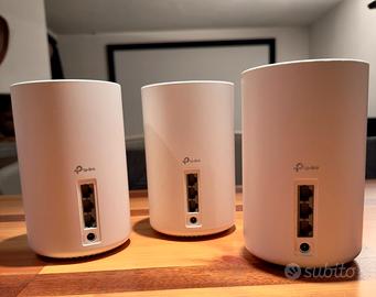 Estensori di rete Wi-Fi tp-link Deco XE75 (3 pezzi