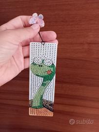 Segnalibro Diamond Painting Serpente