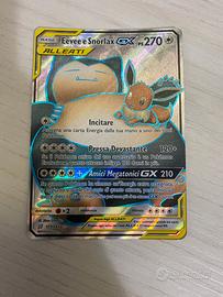 Pokemon-Eevee e Snorlax GX ALLEATI 120/181