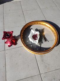 Mozzo faba CRF,  + cerchio raggi e nipli