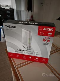 ModemRouter D-Link DVA-5593 con porta Fibra