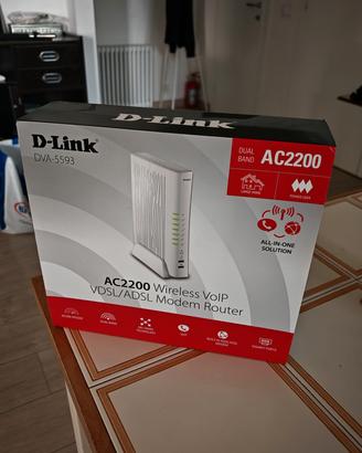 ModemRouter D-Link DVA-5593 con porta Fibra