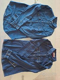 Set 2 camicie jeans primaverili 