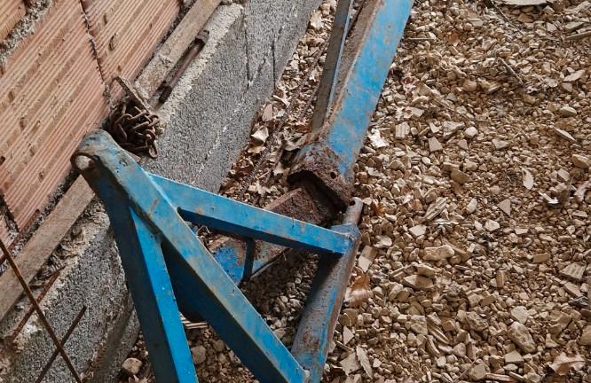 Gruetta a tre punti per trattore