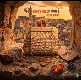 Clutch Crochet: Eleganza Artigianale a Matera

