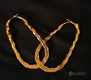Orecchini color oro